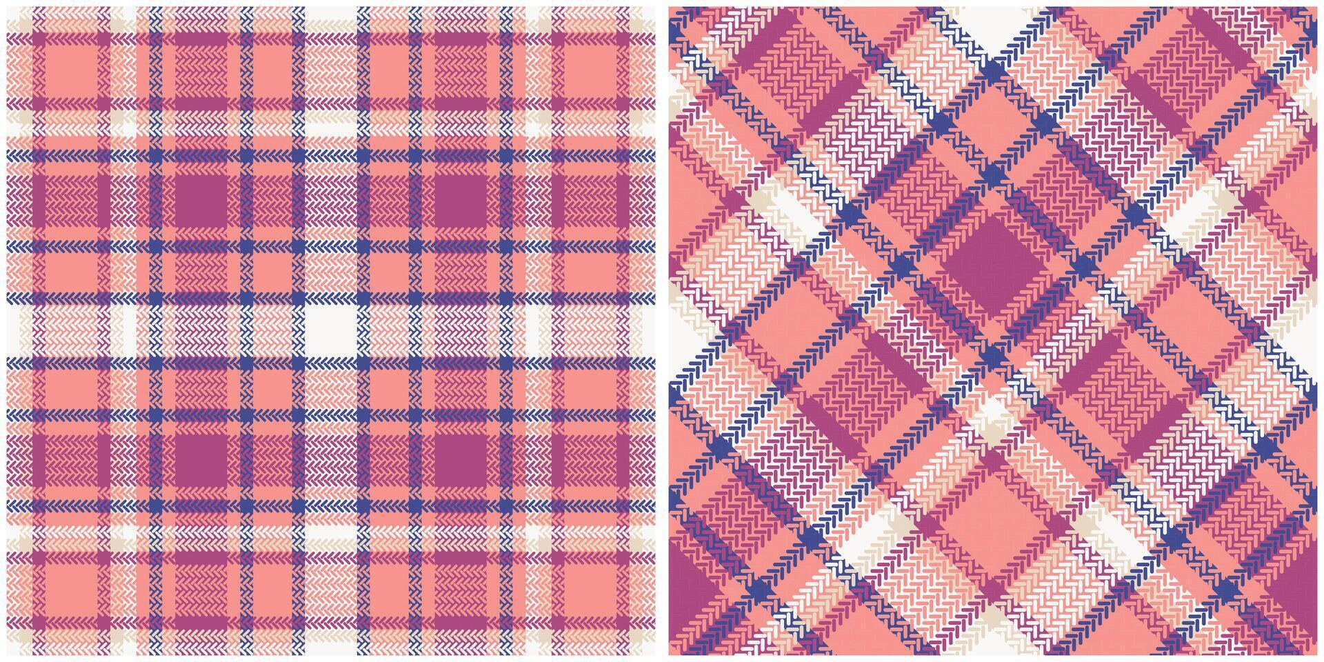 Scottish Tartan Seamless Pattern. Checkerboard Pattern Traditional Scottish Woven Fabric. Lumberjack Shirt Flannel Textile. Pattern Tile Swatch Included. vector