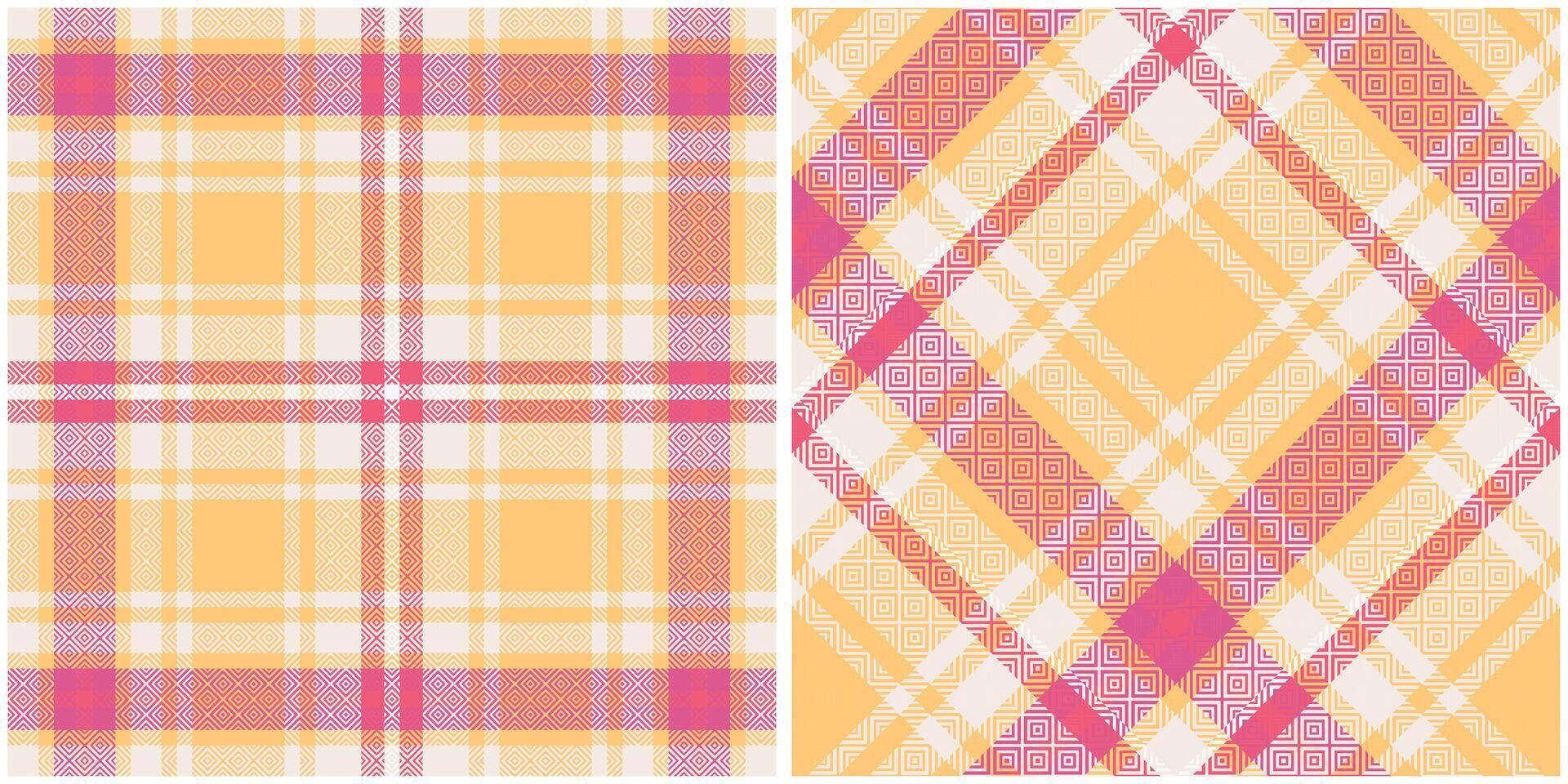 Scottish Tartan Seamless Pattern. Traditional Scottish Checkered Background. Seamless Tartan Illustration Set for Scarf, Blanket, Other Modern Spring Summer Autumn Winter Holiday Fabric Print. vector