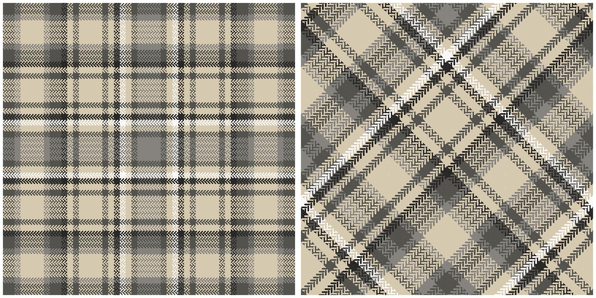 Scottish Tartan Seamless Pattern. Gingham Patterns Traditional Scottish Woven Fabric. Lumberjack Shirt Flannel Textile. Pattern Tile Swatch Included. vector
