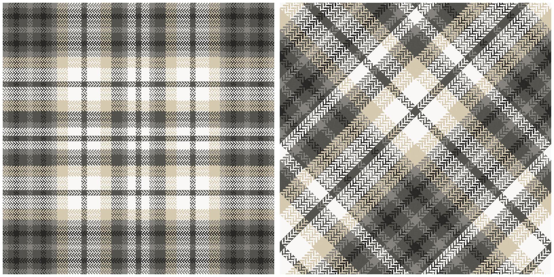 Scottish Tartan Seamless Pattern. Classic Plaid Tartan Traditional Scottish Woven Fabric. Lumberjack Shirt Flannel Textile. Pattern Tile Swatch Included. vector