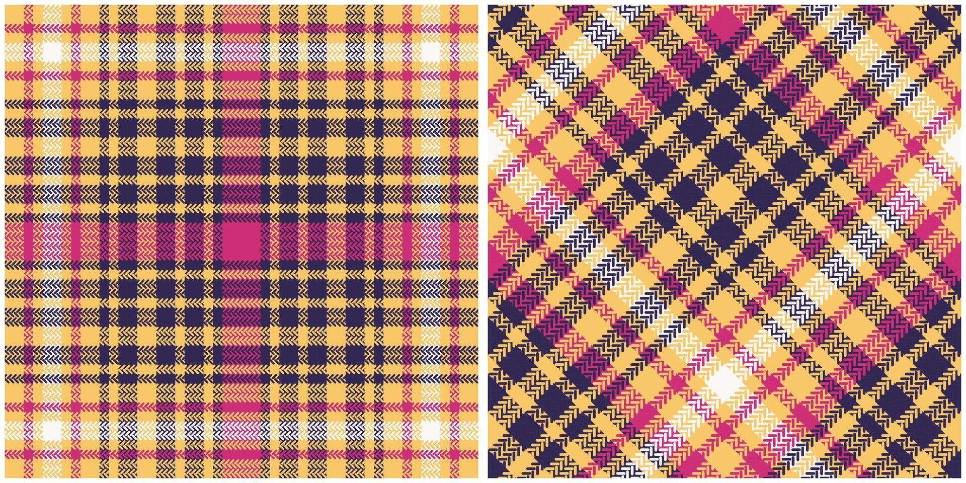 Scottish Tartan Seamless Pattern. Classic Scottish Tartan Design. Seamless Tartan Illustration Set for Scarf, Blanket, Other Modern Spring Summer Autumn Winter Holiday Fabric Print. vector