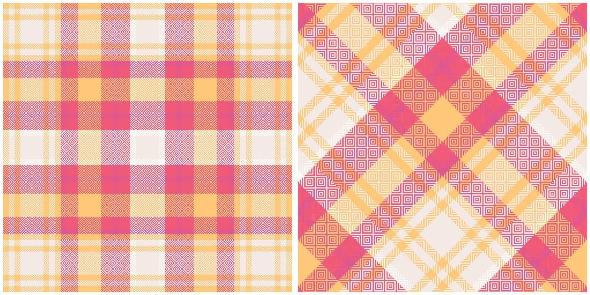 Tartan Plaid Seamless Pattern. Plaids Pattern Seamless. Seamless Tartan Illustration Set for Scarf, Blanket, Other Modern Spring Summer Autumn Winter Holiday Fabric Print. vector