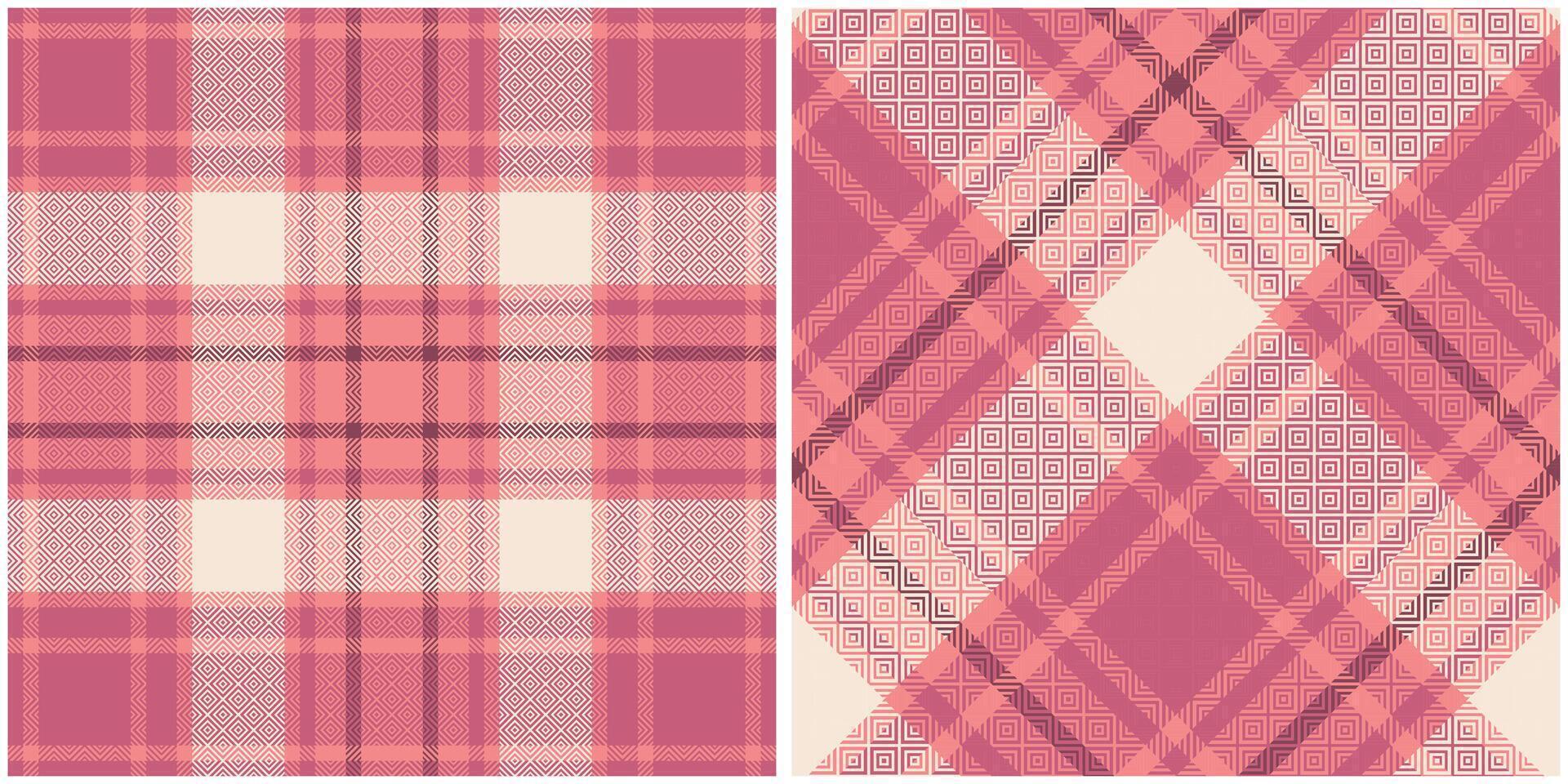 Tartan Plaid Seamless Pattern. Checkerboard Pattern. Template for Design Ornament. Seamless Fabric Texture. vector