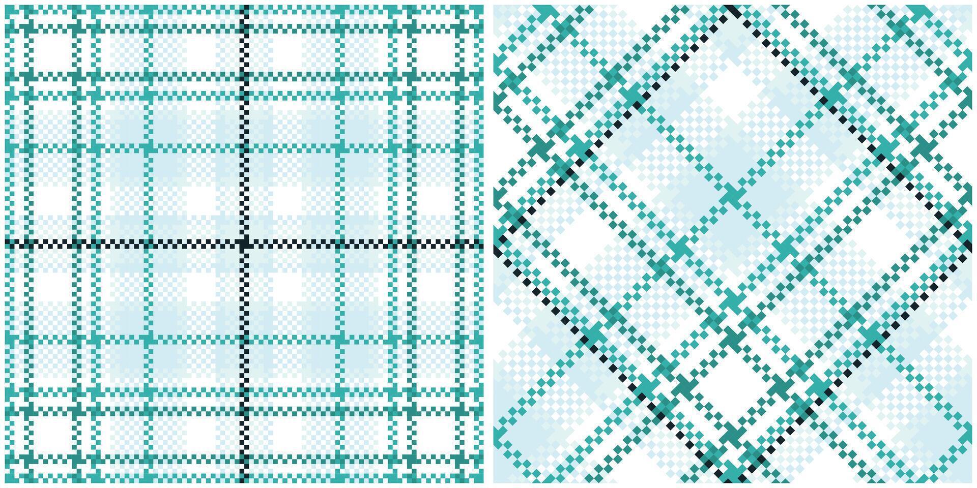 Tartan Pattern Seamless. Tartan Plaid Seamless Pattern. Template for Design Ornament. Seamless Fabric Texture. vector