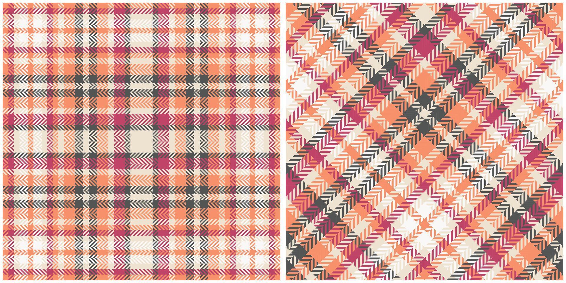 Classic Scottish Tartan Design. Checkerboard Pattern. Seamless Tartan Illustration Set for Scarf, Blanket, Other Modern Spring Summer Autumn Winter Holiday Fabric Print. vector