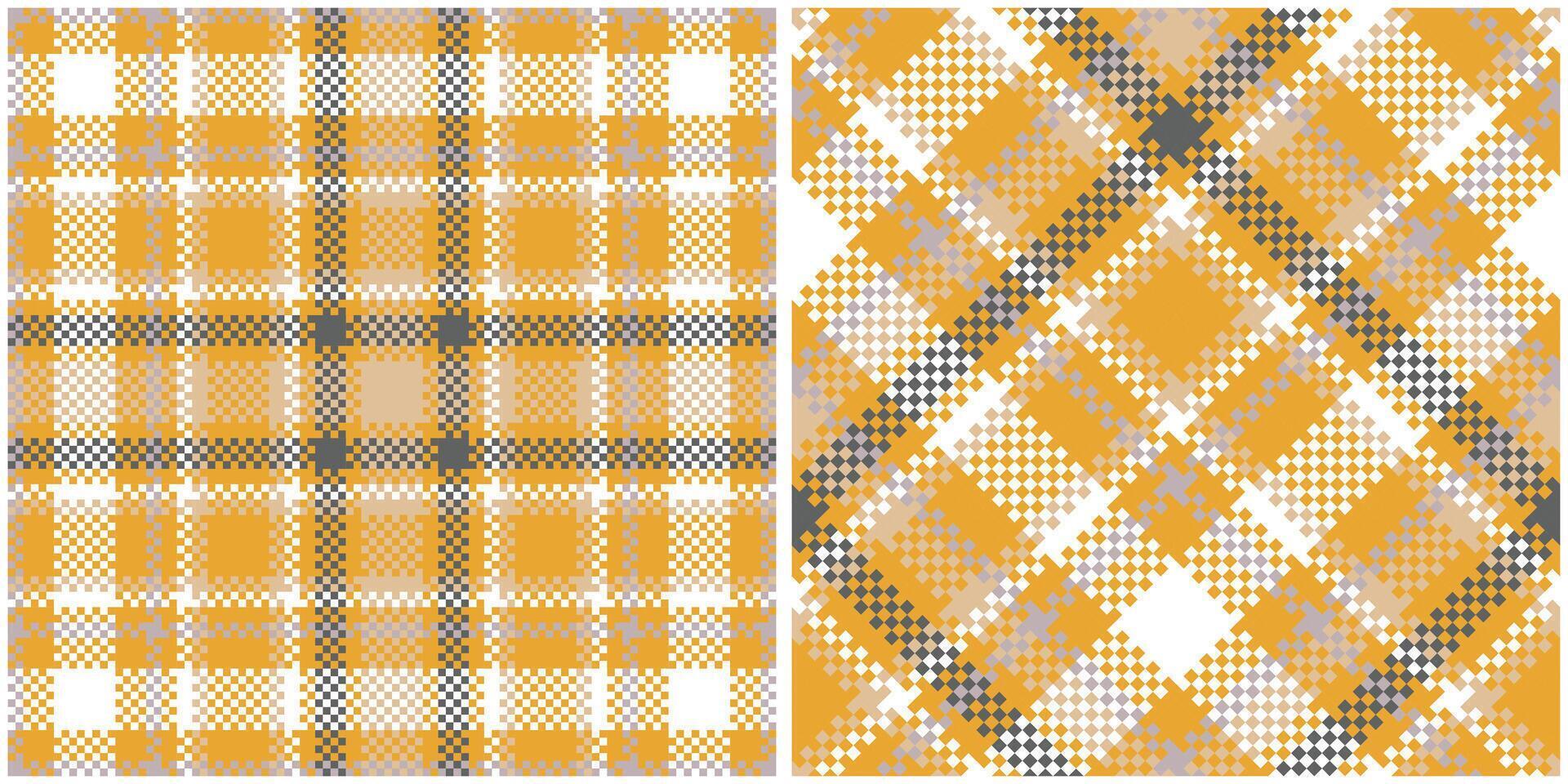 Tartan Pattern Seamless. Traditional Scottish Checkered Background. Seamless Tartan Illustration Set for Scarf, Blanket, Other Modern Spring Summer Autumn Winter Holiday Fabric Print. vector