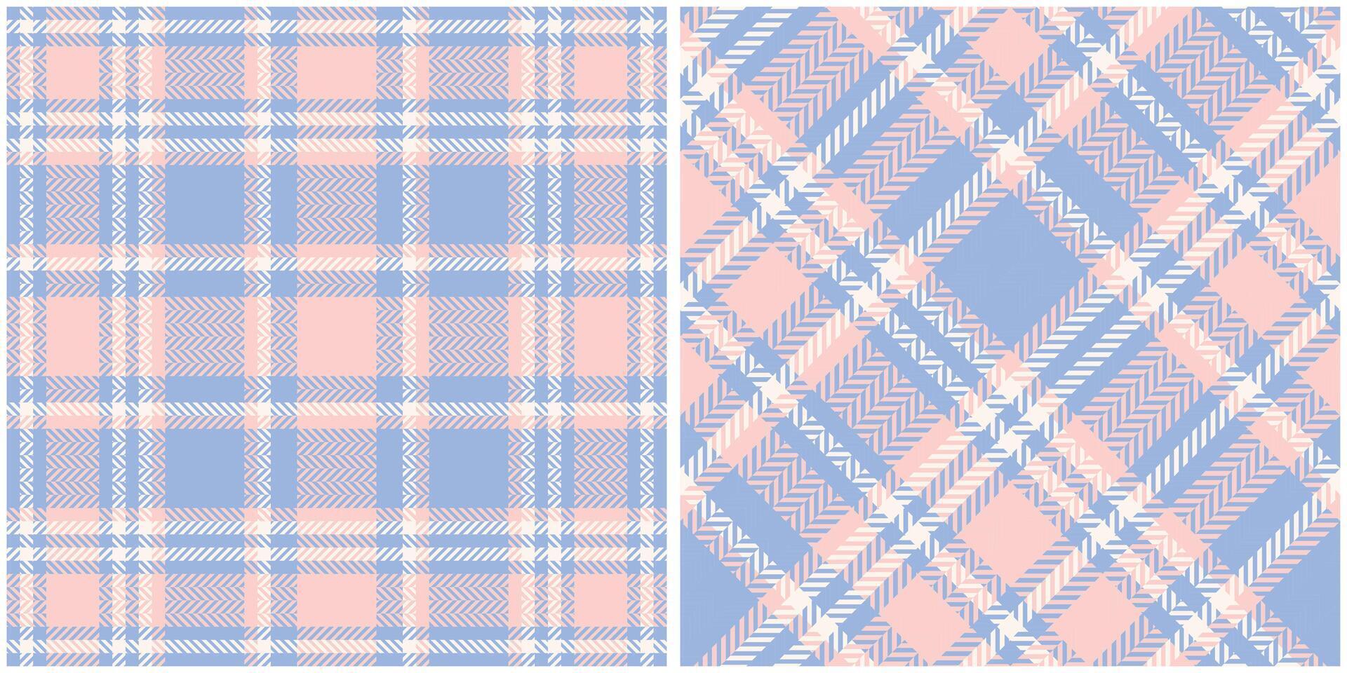 Tartan Plaid Seamless Pattern. Checker Pattern. Seamless Tartan Illustration Set for Scarf, Blanket, Other Modern Spring Summer Autumn Winter Holiday Fabric Print. vector