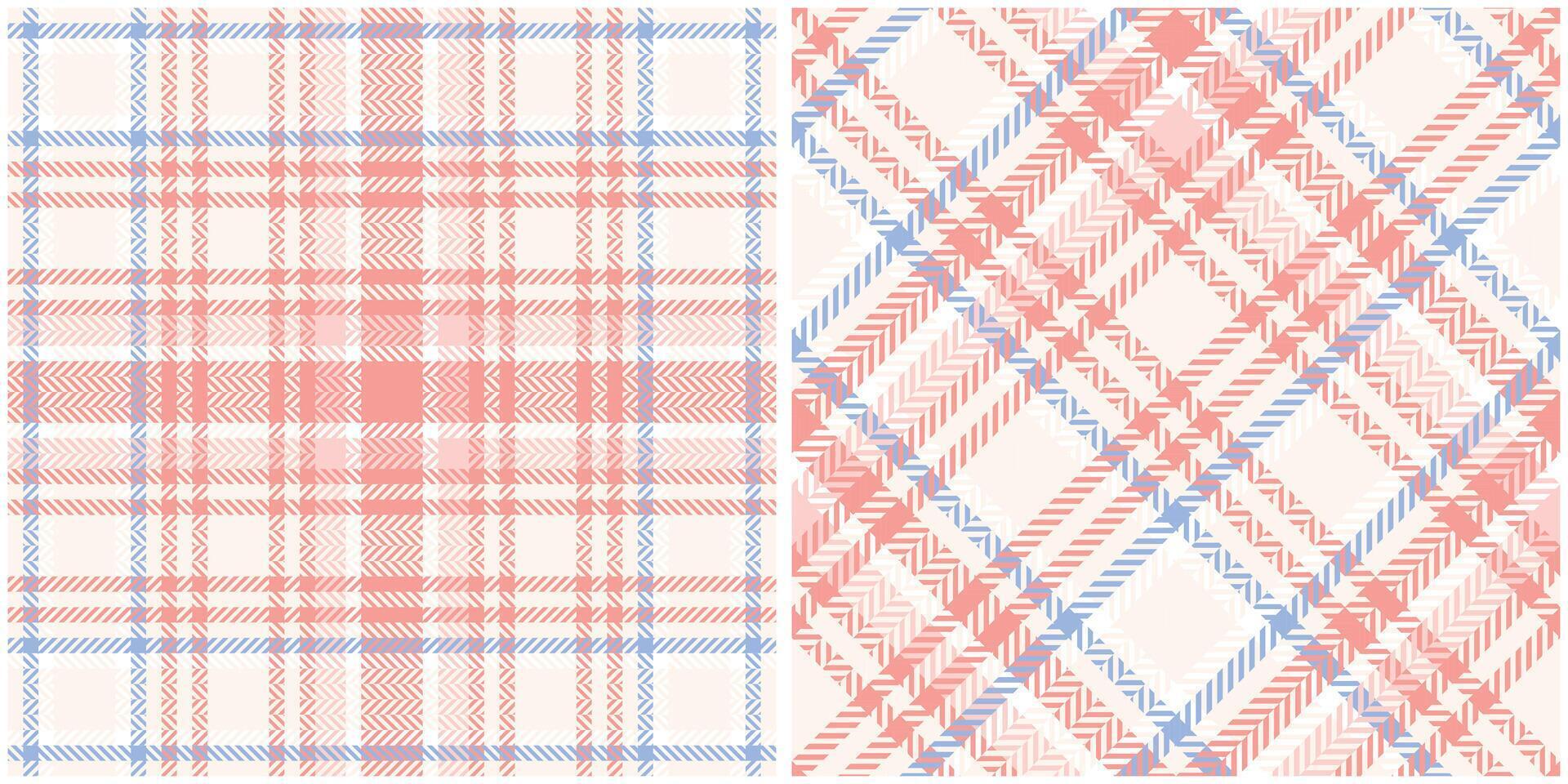 Tartan Plaid Seamless Pattern. Checkerboard Pattern. Seamless Tartan Illustration Set for Scarf, Blanket, Other Modern Spring Summer Autumn Winter Holiday Fabric Print. vector