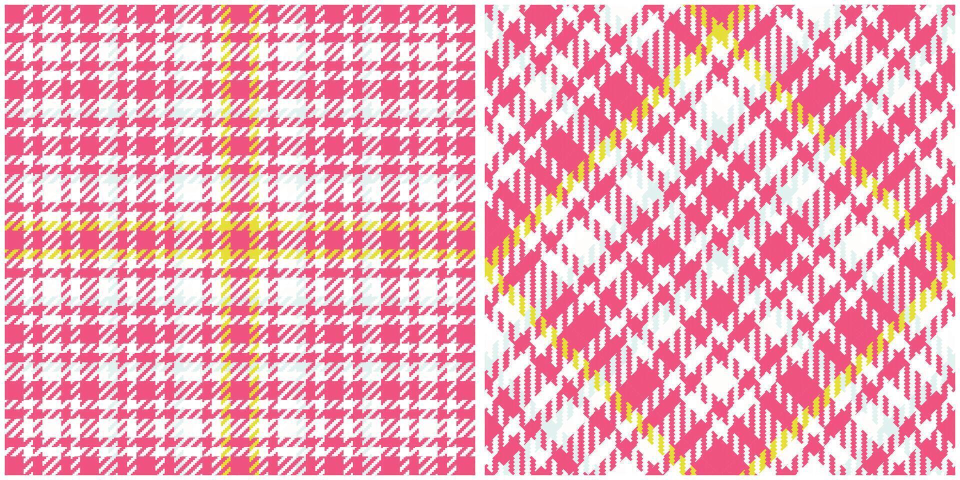 Tartan Plaid Seamless Pattern. Tartan Seamless Pattern. Traditional Scottish Woven Fabric. Lumberjack Shirt Flannel Textile. Pattern Tile Swatch Included. vector