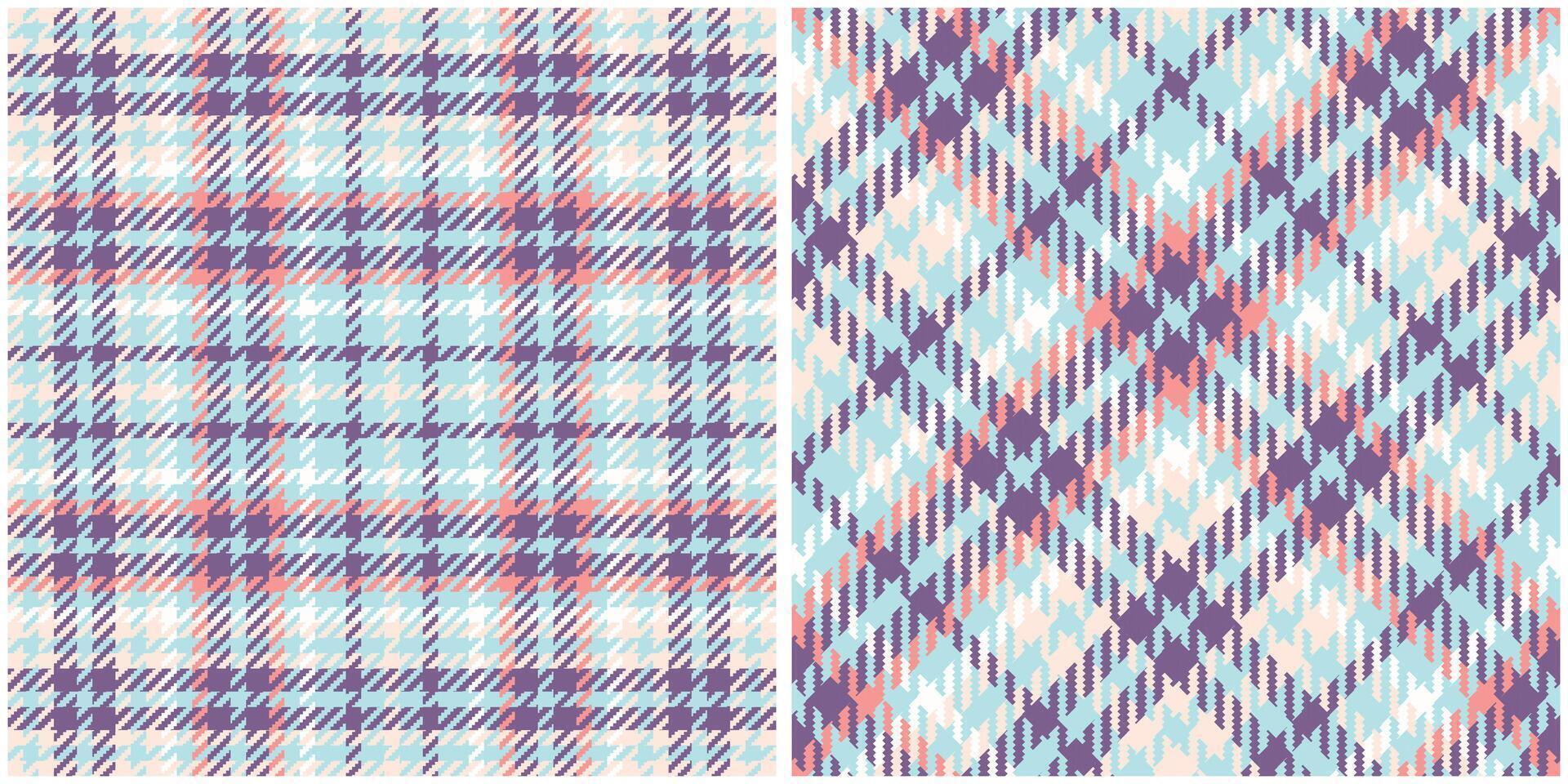 Tartan Plaid Seamless Pattern. Classic Scottish Tartan Design. Seamless Tartan Illustration Set for Scarf, Blanket, Other Modern Spring Summer Autumn Winter Holiday Fabric Print. vector