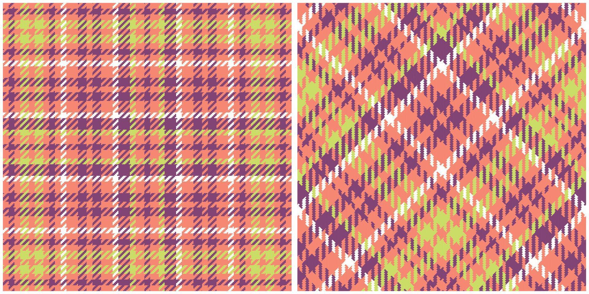Tartan Plaid Pattern Seamless. Checker Pattern. Template for Design Ornament. Seamless Fabric Texture. Illustration vector