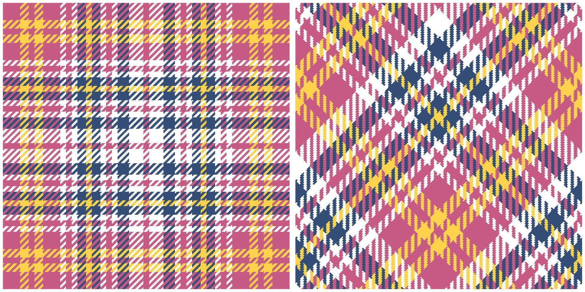 Tartan Plaid Pattern Seamless. Traditional Scottish Checkered Background. Seamless Tartan Illustration Set for Scarf, Blanket, Other Modern Spring Summer Autumn Winter Holiday Fabric Print. vector