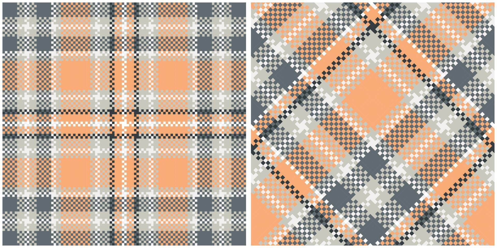 Tartan Seamless Pattern. Sweet Checkerboard Pattern Traditional Scottish Woven Fabric. Lumberjack Shirt Flannel Textile. Pattern Tile Swatch Included. vector