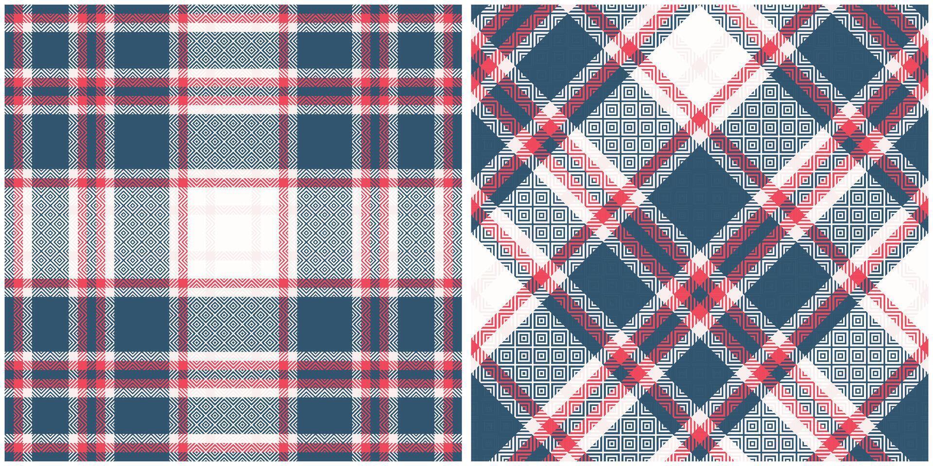 Tartan Plaid Pattern Seamless. Traditional Scottish Checkered Background. Seamless Tartan Illustration Set for Scarf, Blanket, Other Modern Spring Summer Autumn Winter Holiday Fabric Print. vector