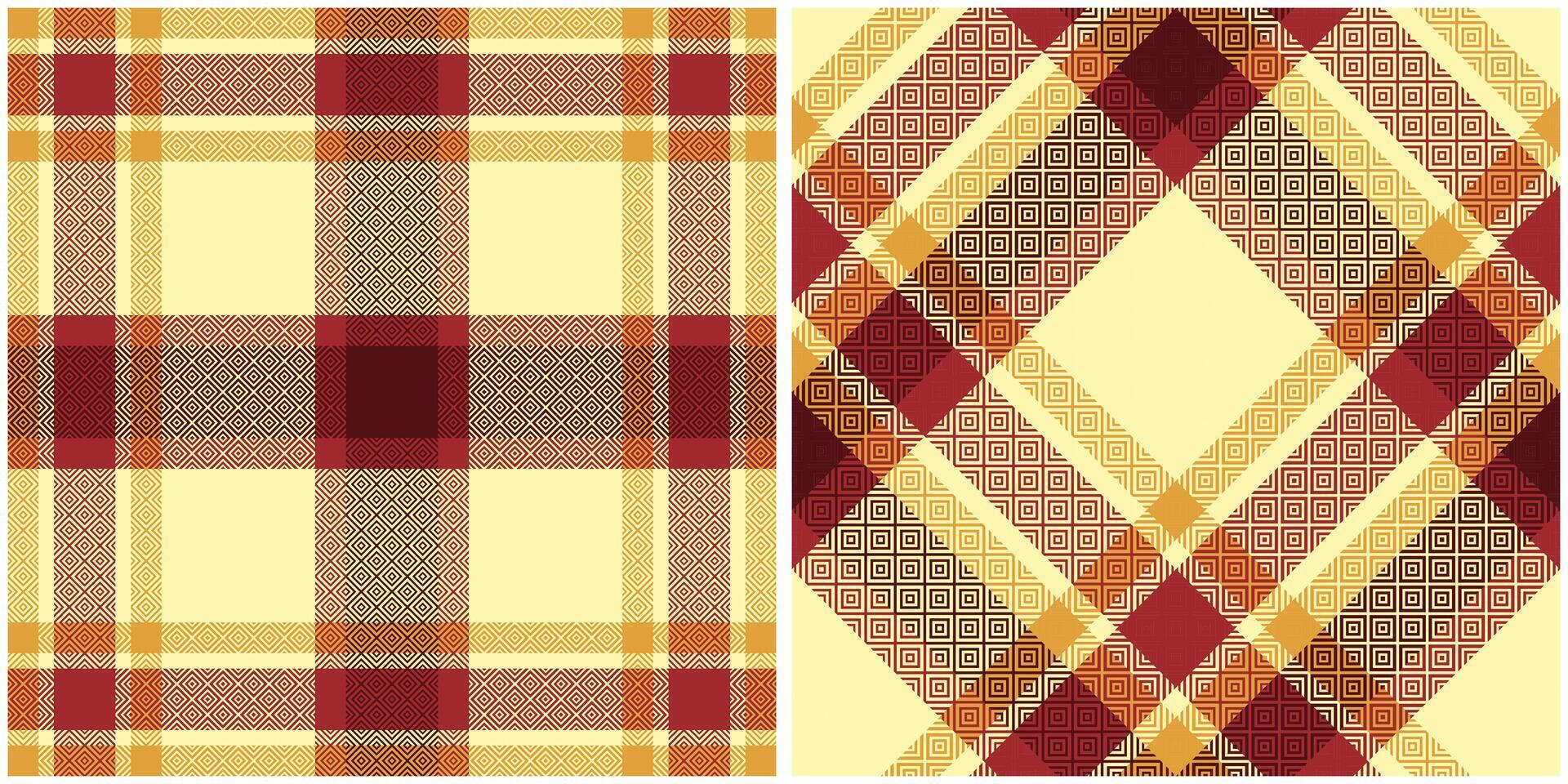 Scottish Tartan Plaid Seamless Pattern, Sweet Plaid Pattern Seamless. Seamless Tartan Illustration Set for Scarf, Blanket, Other Modern Spring Summer Autumn Winter Holiday Fabric Print. vector
