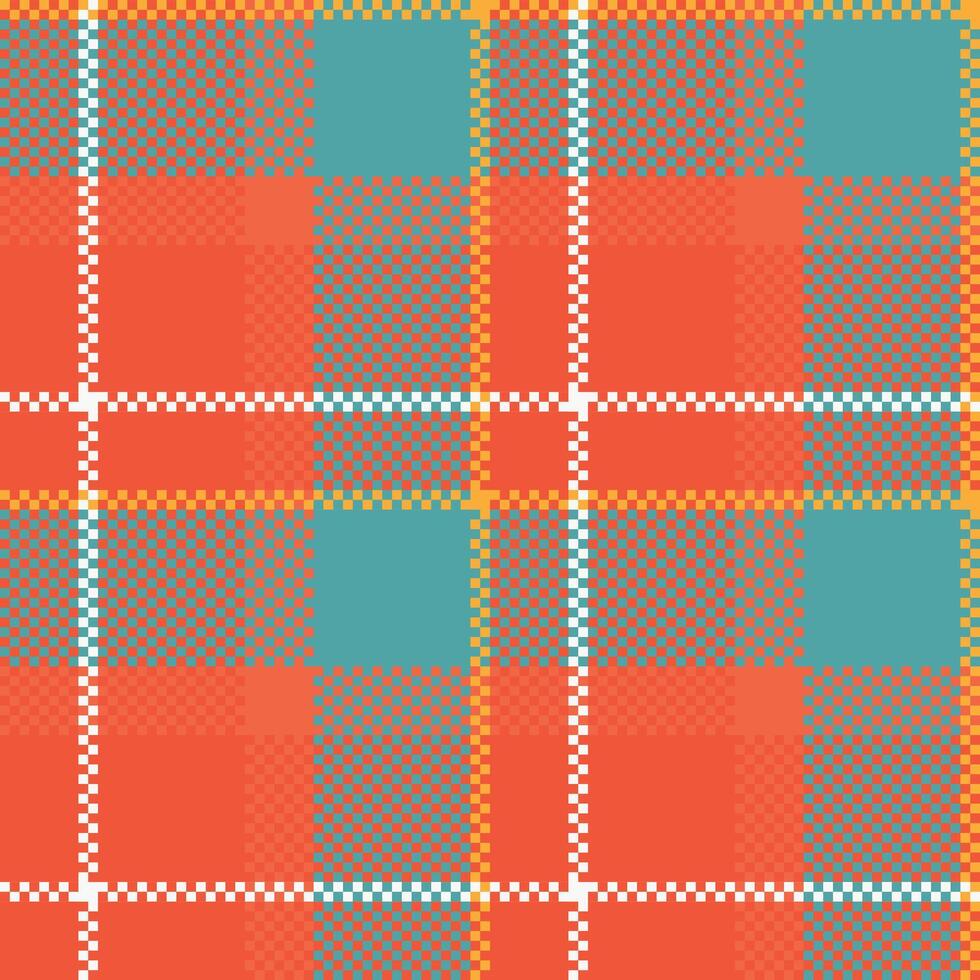 Tartan Pattern Seamless. Sweet Checkerboard Pattern Seamless Tartan Illustration Set for Scarf, Blanket, Other Modern Spring Summer Autumn Winter Holiday Fabric Print. vector