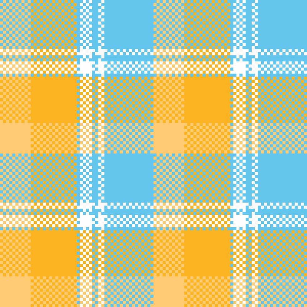 Plaids Pattern Seamless. Classic Plaid Tartan Traditional Scottish Woven Fabric. Lumberjack Shirt Flannel Textile. Pattern Tile Swatch Included. vector