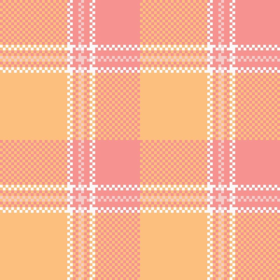 Plaids Pattern Seamless. Traditional Scottish Checkered Background. Traditional Scottish Woven Fabric. Lumberjack Shirt Flannel Textile. Pattern Tile Swatch Included. vector