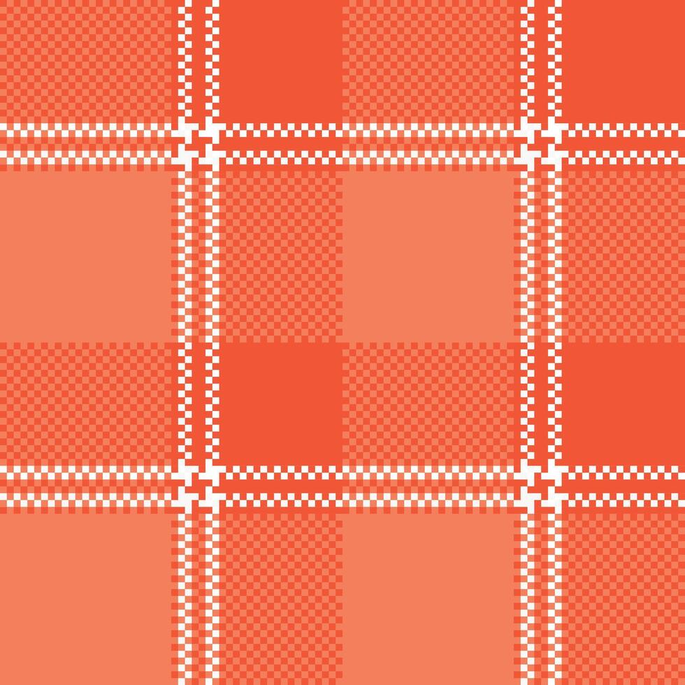 Plaid Pattern Seamless. Tartan Seamless Pattern Traditional Scottish Woven Fabric. Lumberjack Shirt Flannel Textile. Pattern Tile Swatch Included. vector