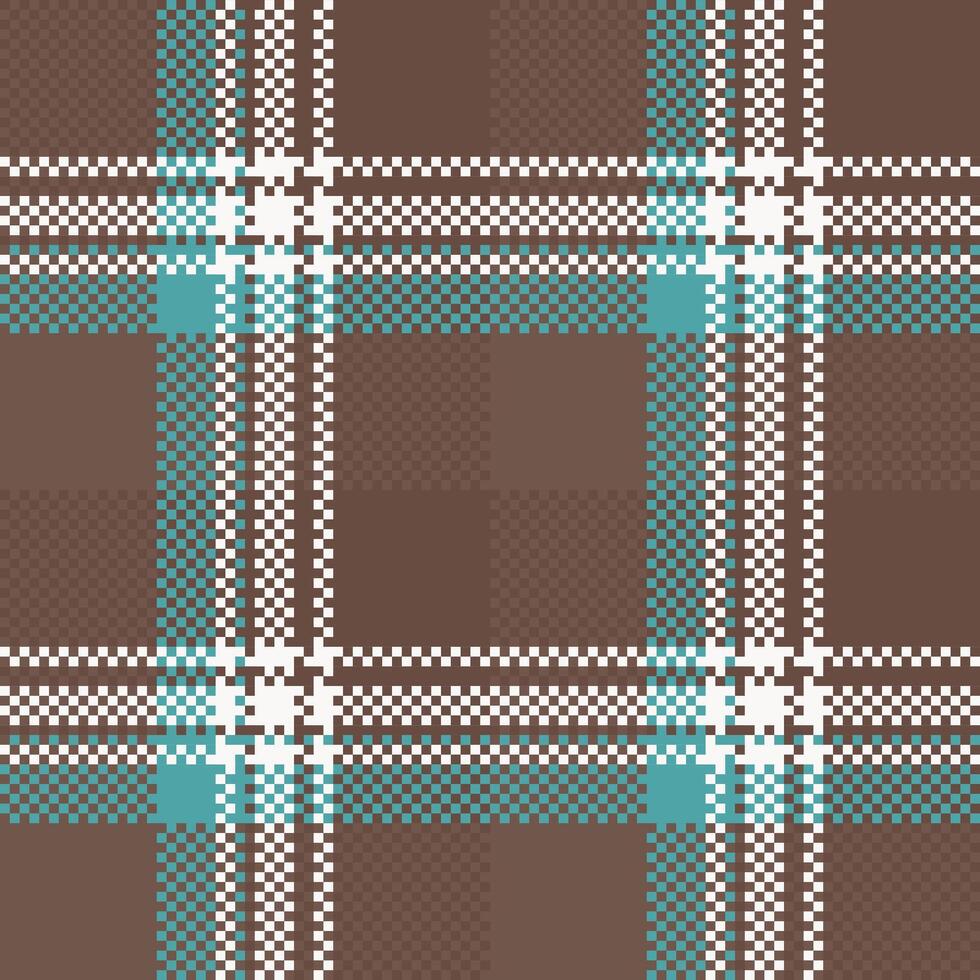 Plaid Pattern Seamless. Checkerboard Pattern Seamless Tartan Illustration Set for Scarf, Blanket, Other Modern Spring Summer Autumn Winter Holiday Fabric Print. vector