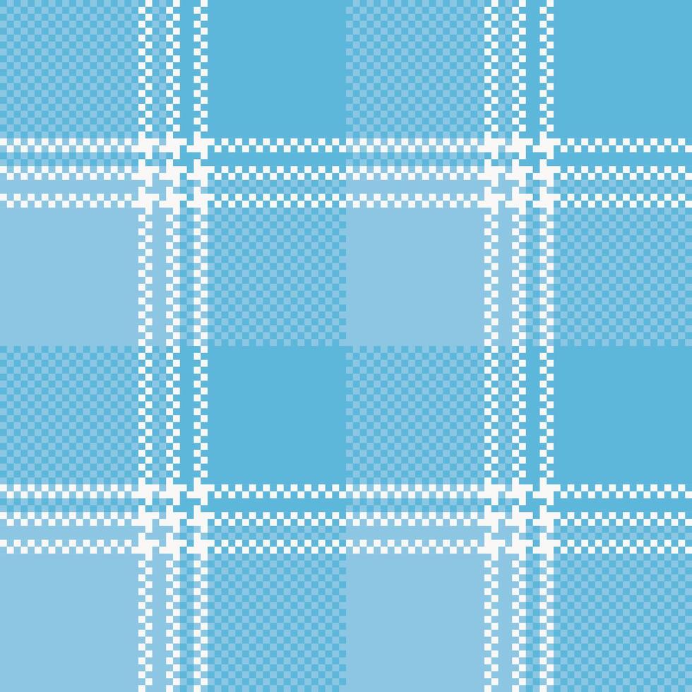 Plaid Pattern Seamless. Classic Plaid Tartan Traditional Scottish Woven Fabric. Lumberjack Shirt Flannel Textile. Pattern Tile Swatch Included. vector
