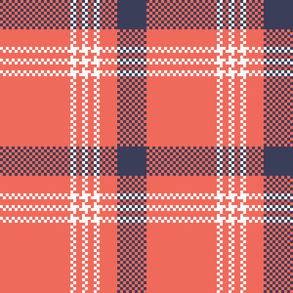 Plaid Patterns Seamless. Tartan Seamless Pattern Seamless Tartan Illustration Set for Scarf, Blanket, Other Modern Spring Summer Autumn Winter Holiday Fabric Print. vector