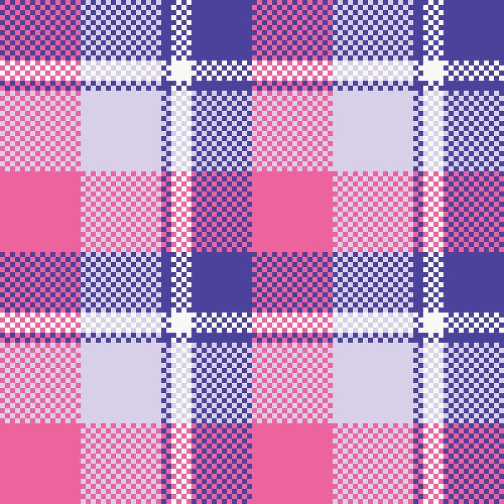 Plaid Patterns Seamless. Tartan Plaid Seamless Pattern. Seamless Tartan Illustration Set for Scarf, Blanket, Other Modern Spring Summer Autumn Winter Holiday Fabric Print. vector