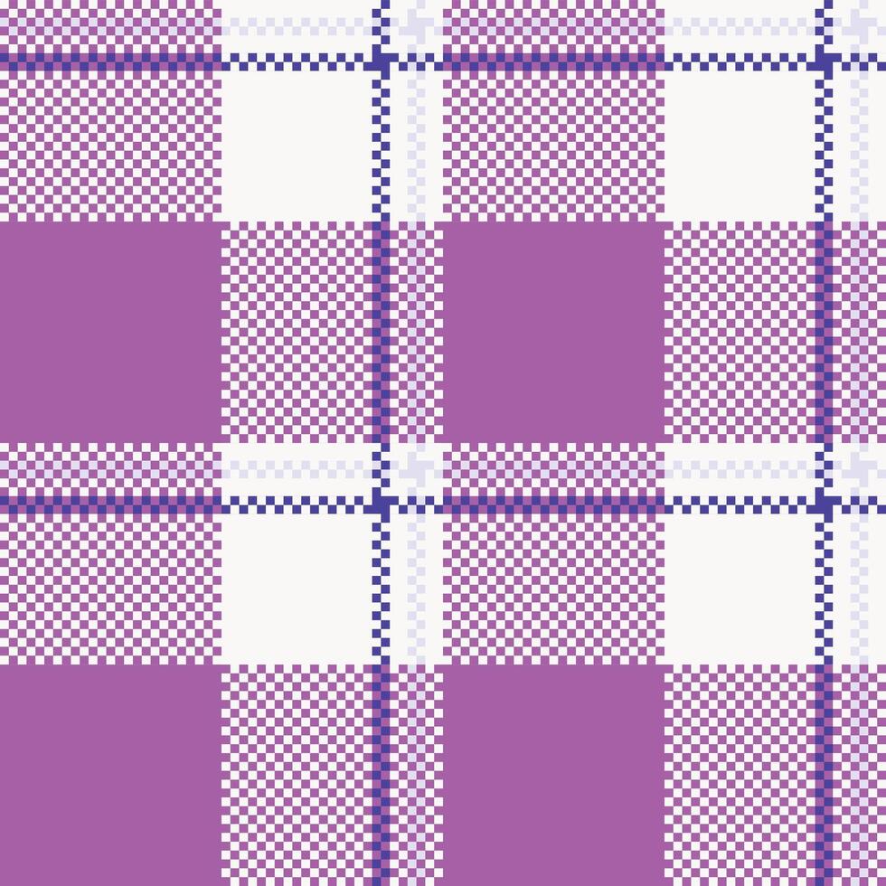 Plaid Patterns Seamless. Traditional Scottish Checkered Background. Traditional Scottish Woven Fabric. Lumberjack Shirt Flannel Textile. Pattern Tile Swatch Included. vector