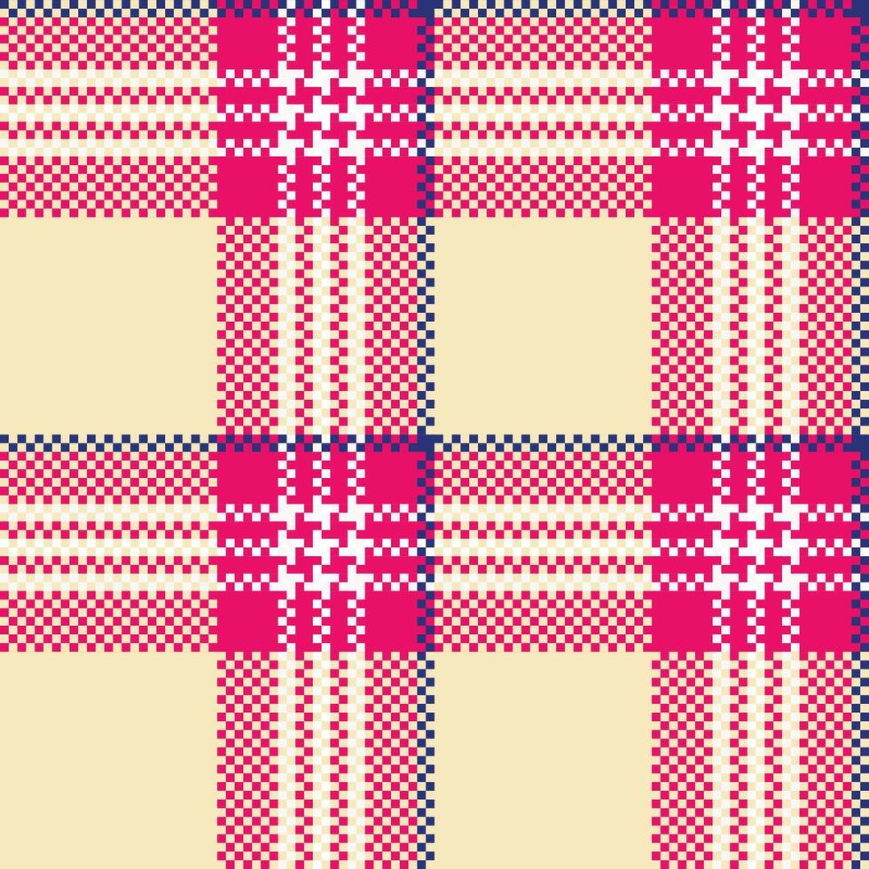 Scottish Tartan Pattern. Plaids Pattern Seamless Seamless Tartan Illustration Set for Scarf, Blanket, Other Modern Spring Summer Autumn Winter Holiday Fabric Print. vector