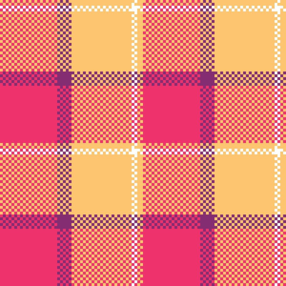 Scottish Tartan Pattern. Gingham Patterns Template for Design Ornament. Seamless Fabric Texture. vector
