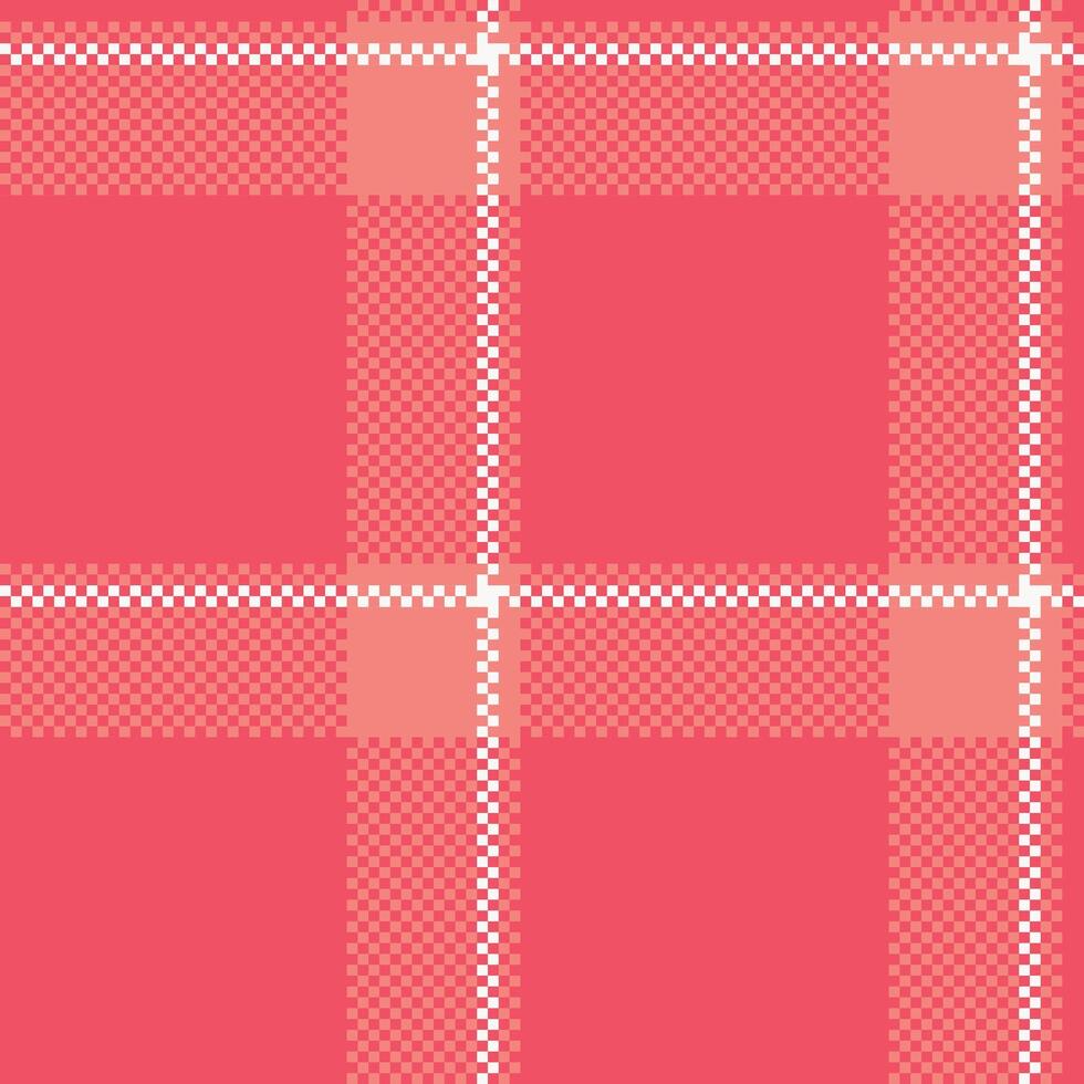 Scottish Tartan Seamless Pattern. Checkerboard Pattern Seamless Tartan Illustration Set for Scarf, Blanket, Other Modern Spring Summer Autumn Winter Holiday Fabric Print. vector