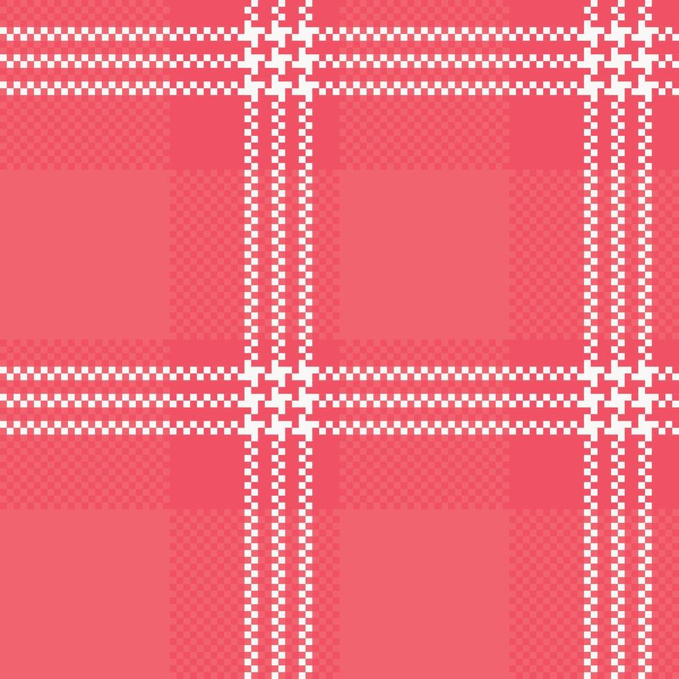 Scottish Tartan Seamless Pattern. Checker Pattern Seamless Tartan Illustration Set for Scarf, Blanket, Other Modern Spring Summer Autumn Winter Holiday Fabric Print. vector
