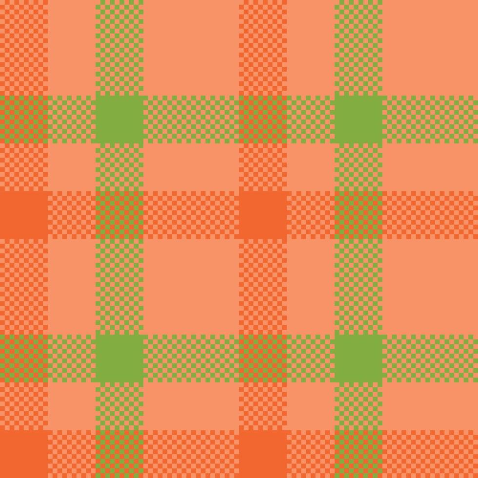 Scottish Tartan Seamless Pattern. Tartan Plaid Seamless Pattern. Seamless Tartan Illustration Set for Scarf, Blanket, Other Modern Spring Summer Autumn Winter Holiday Fabric Print. vector