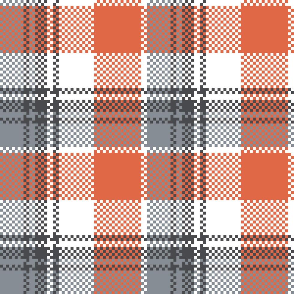 Tartan Pattern Seamless. Tartan Plaid Seamless Pattern. Template for Design Ornament. Seamless Fabric Texture. vector