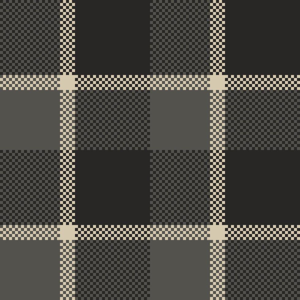 Classic Scottish Tartan Design. Checker Pattern. Traditional Scottish Woven Fabric. Lumberjack Shirt Flannel Textile. Pattern Tile Swatch Included. vector