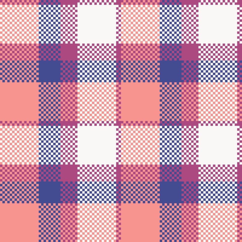 Classic Scottish Tartan Design. Plaids Pattern Seamless. Seamless Tartan Illustration Set for Scarf, Blanket, Other Modern Spring Summer Autumn Winter Holiday Fabric Print. vector
