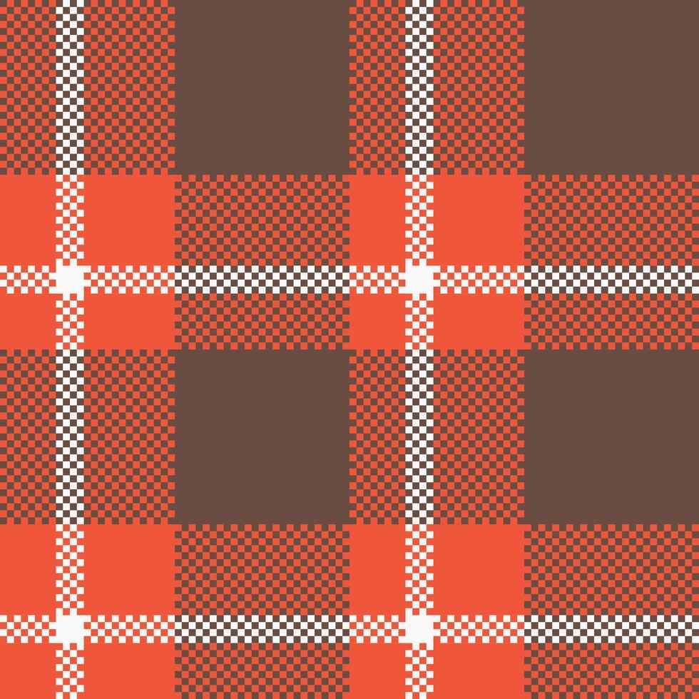 Tartan Pattern Seamless. Sweet Checkerboard Pattern Template for Design Ornament. Seamless Fabric Texture. vector