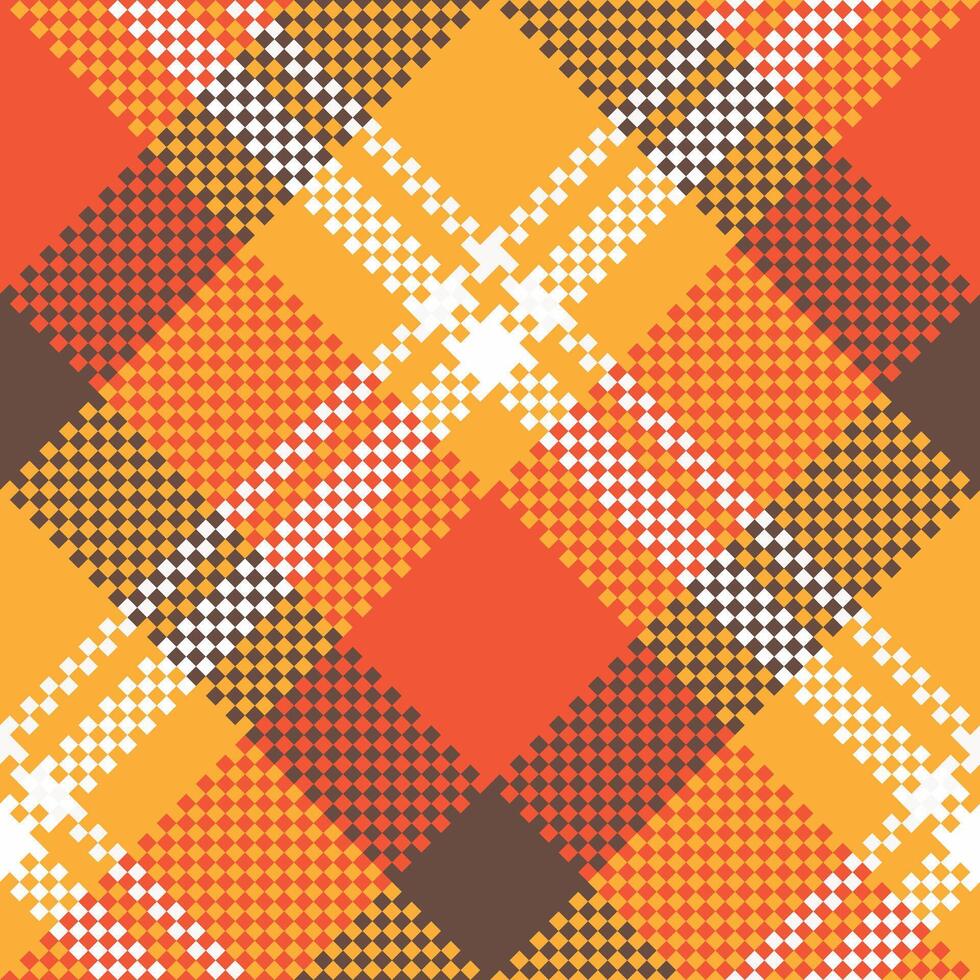Plaid Pattern Seamless. Tartan Seamless Pattern Seamless Tartan Illustration Set for Scarf, Blanket, Other Modern Spring Summer Autumn Winter Holiday Fabric Print. vector