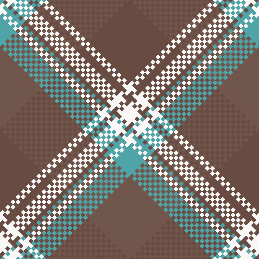Plaid Pattern Seamless. Checkerboard Pattern Seamless Tartan Illustration Set for Scarf, Blanket, Other Modern Spring Summer Autumn Winter Holiday Fabric Print. vector