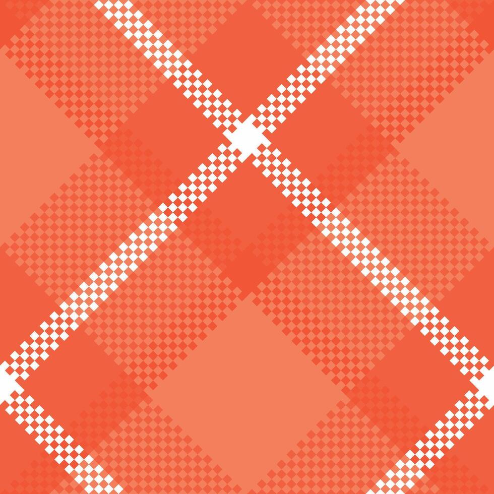 Plaid Pattern Seamless. Gingham Patterns Traditional Scottish Woven Fabric. Lumberjack Shirt Flannel Textile. Pattern Tile Swatch Included. vector