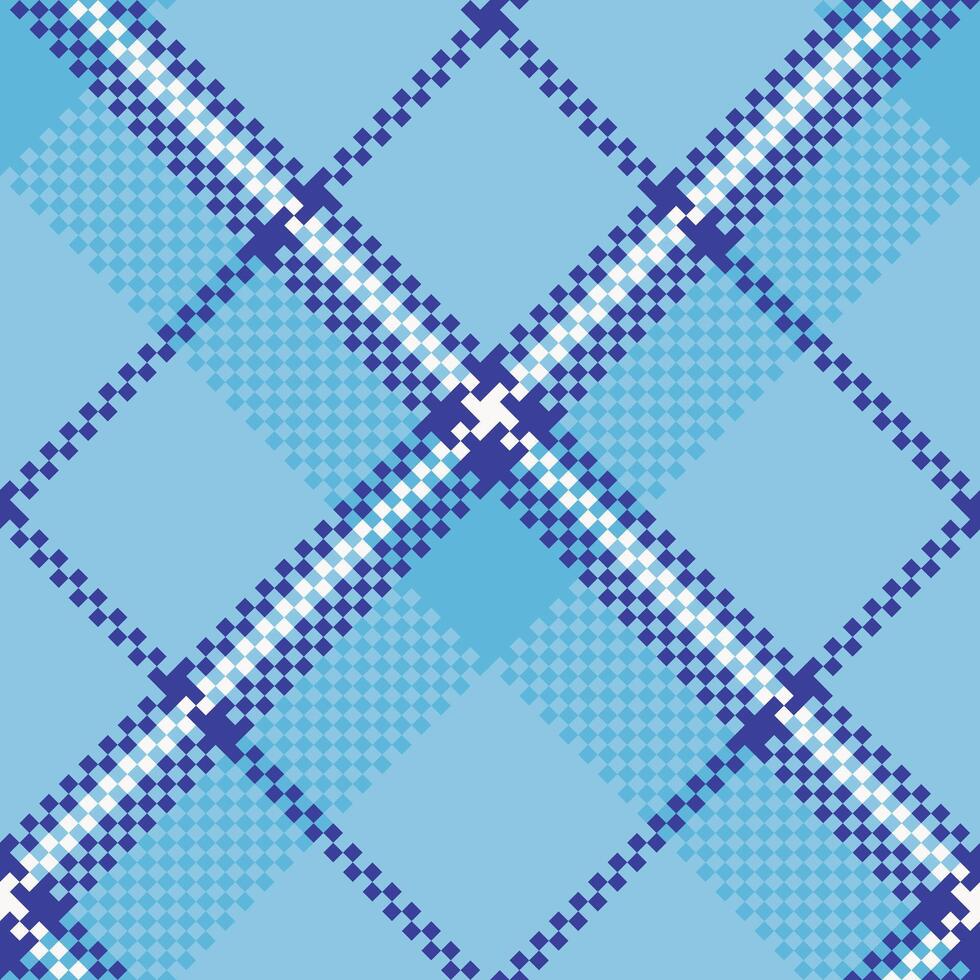 Plaid Pattern Seamless. Scottish Plaid, Traditional Scottish Woven Fabric. Lumberjack Shirt Flannel Textile. Pattern Tile Swatch Included. vector