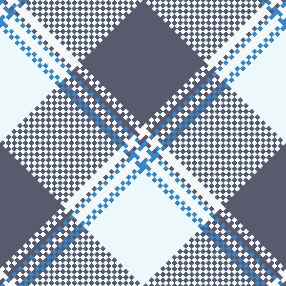Plaid Pattern Seamless. Traditional Scottish Checkered Background. Traditional Scottish Woven Fabric. Lumberjack Shirt Flannel Textile. Pattern Tile Swatch Included. vector