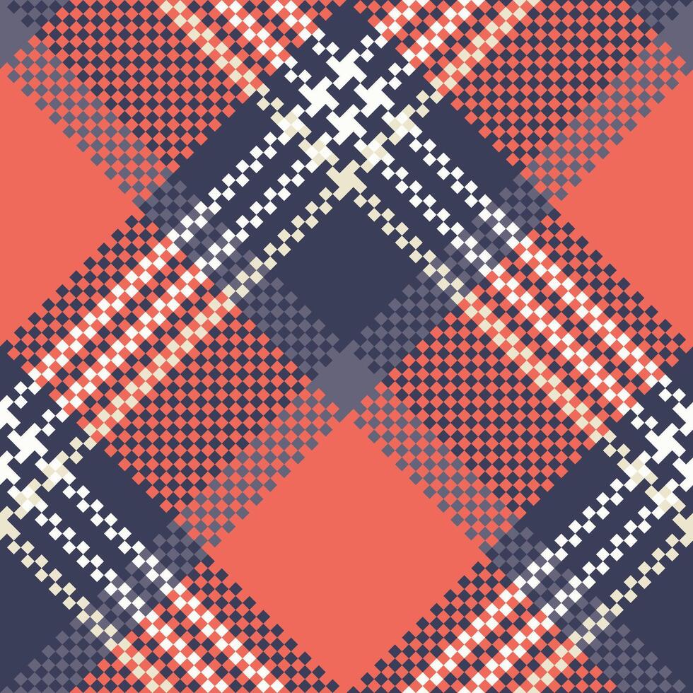 Plaid Patterns Seamless. Scottish Tartan Pattern Seamless Tartan Illustration Set for Scarf, Blanket, Other Modern Spring Summer Autumn Winter Holiday Fabric Print. vector