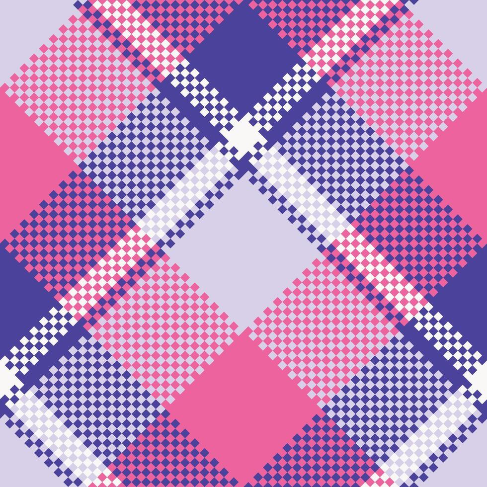 Plaid Patterns Seamless. Tartan Plaid Seamless Pattern. Seamless Tartan Illustration Set for Scarf, Blanket, Other Modern Spring Summer Autumn Winter Holiday Fabric Print. vector