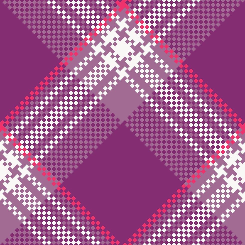 Scottish Tartan Pattern. Checkerboard Pattern Seamless Tartan Illustration Set for Scarf, Blanket, Other Modern Spring Summer Autumn Winter Holiday Fabric Print. vector