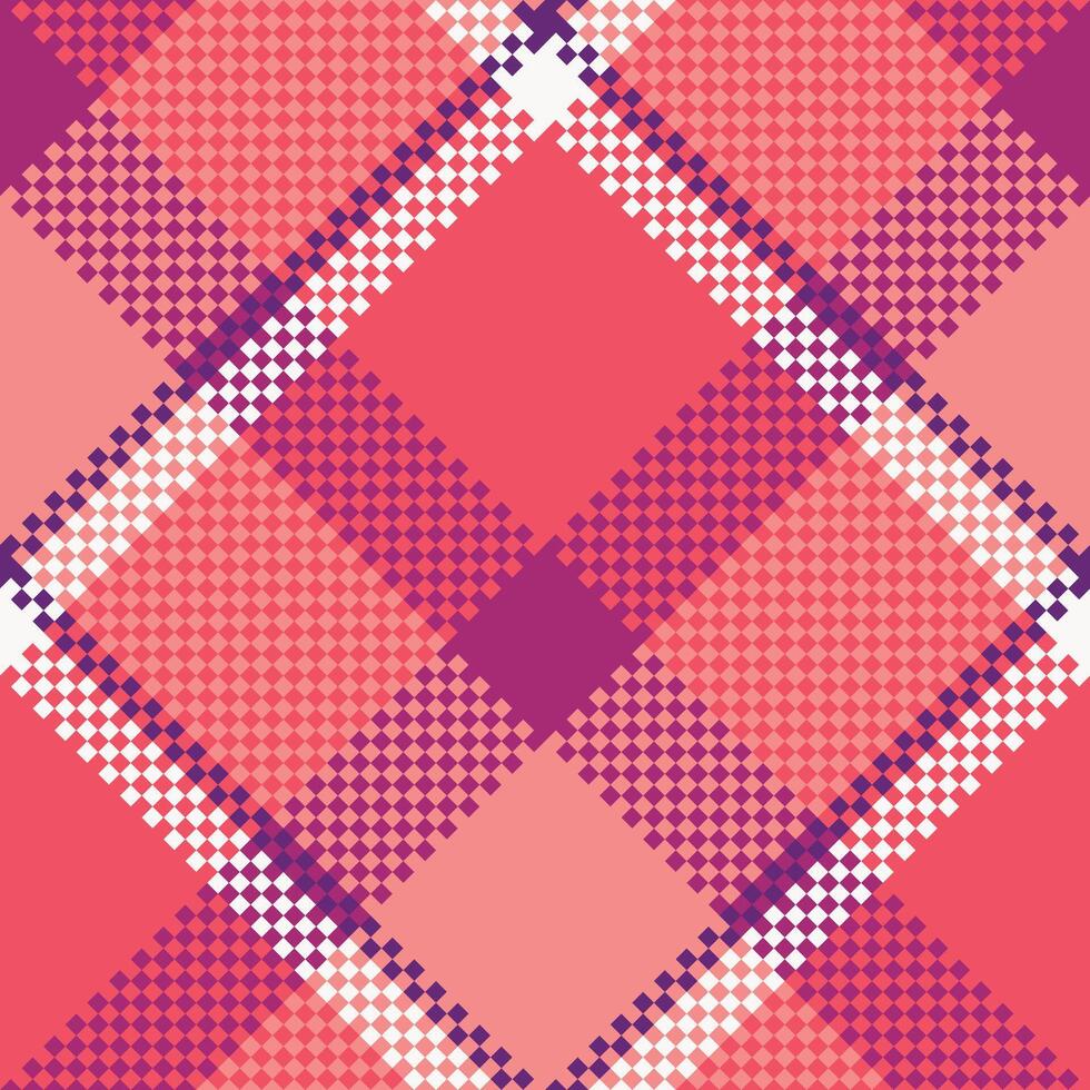 Scottish Tartan Seamless Pattern. Checkerboard Pattern Template for Design Ornament. Seamless Fabric Texture. vector