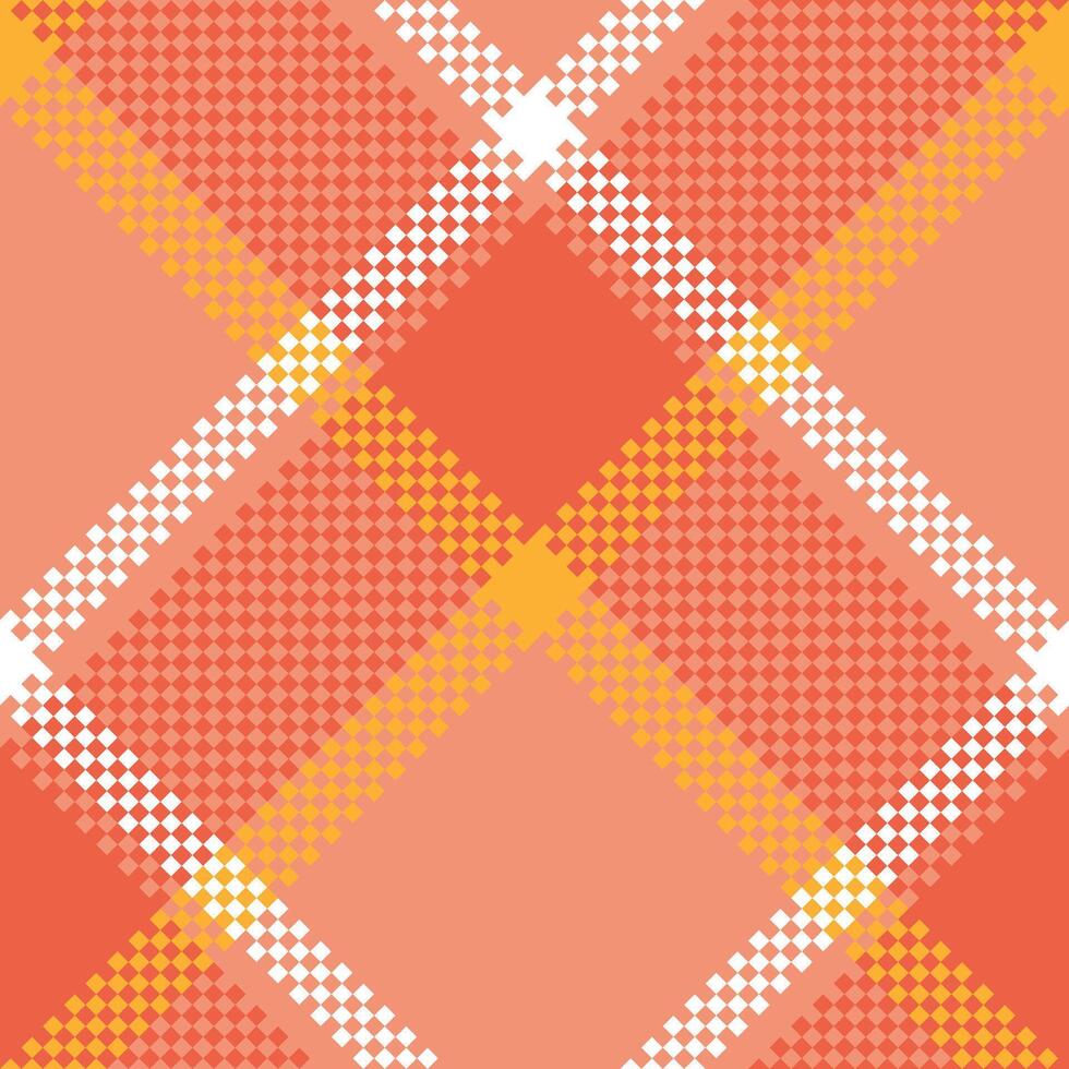 Tartan Plaid Seamless Pattern. Plaid Pattern Seamless. Seamless Tartan Illustration Set for Scarf, Blanket, Other Modern Spring Summer Autumn Winter Holiday Fabric Print. vector