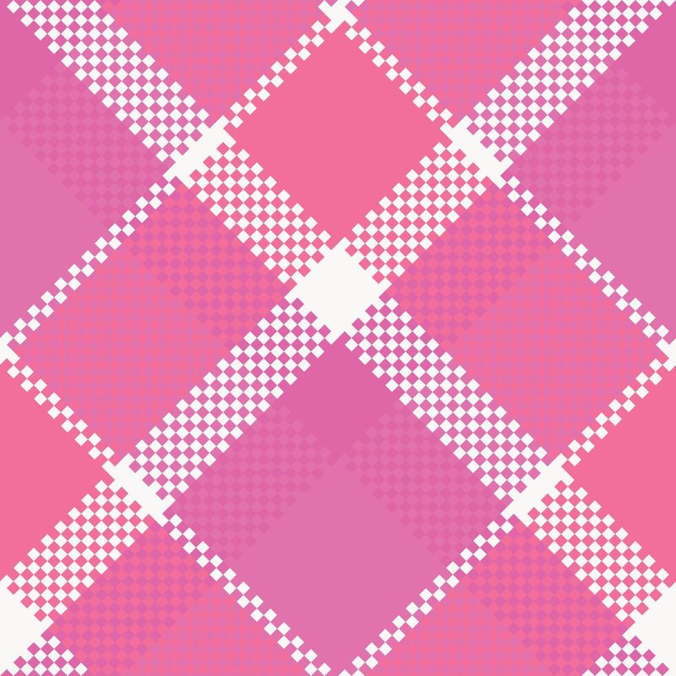 Tartan Plaid Seamless Pattern. Checkerboard Pattern. Template for Design Ornament. Seamless Fabric Texture. Illustration vector