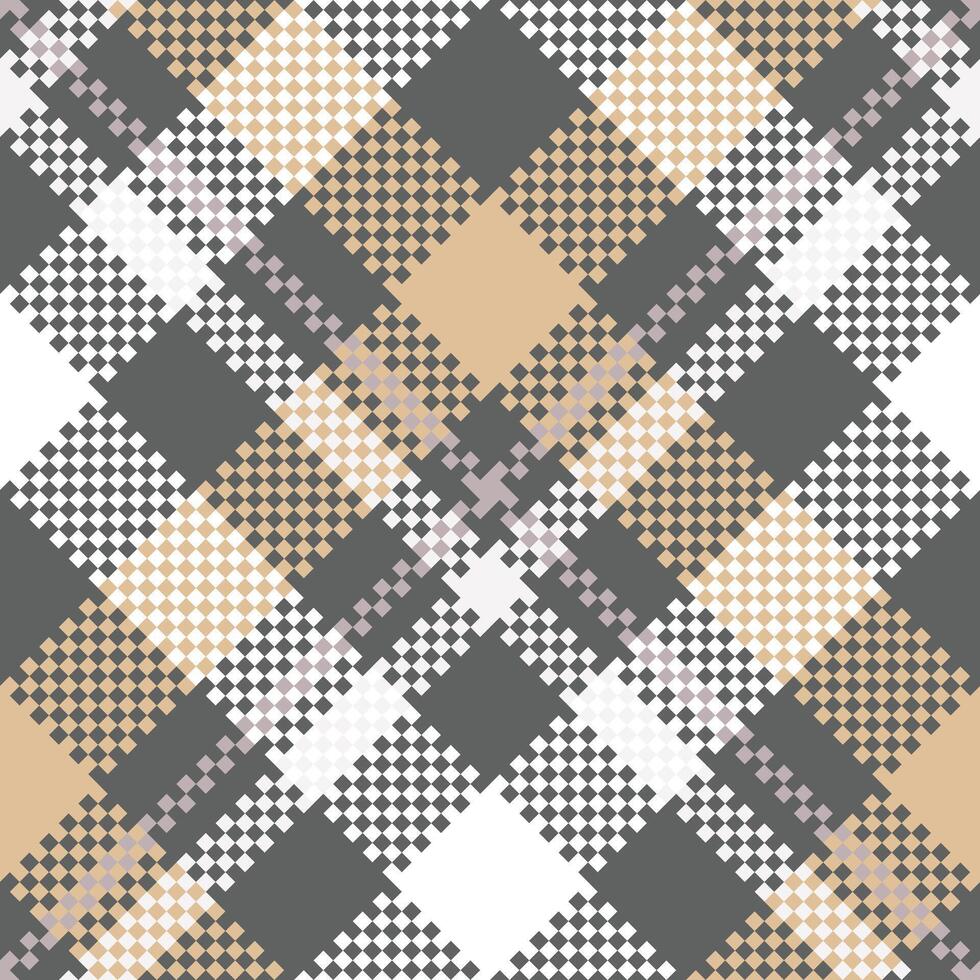 Tartan Seamless Pattern. Sweet Checkerboard Pattern Seamless Tartan Illustration Set for Scarf, Blanket, Other Modern Spring Summer Autumn Winter Holiday Fabric Print. vector