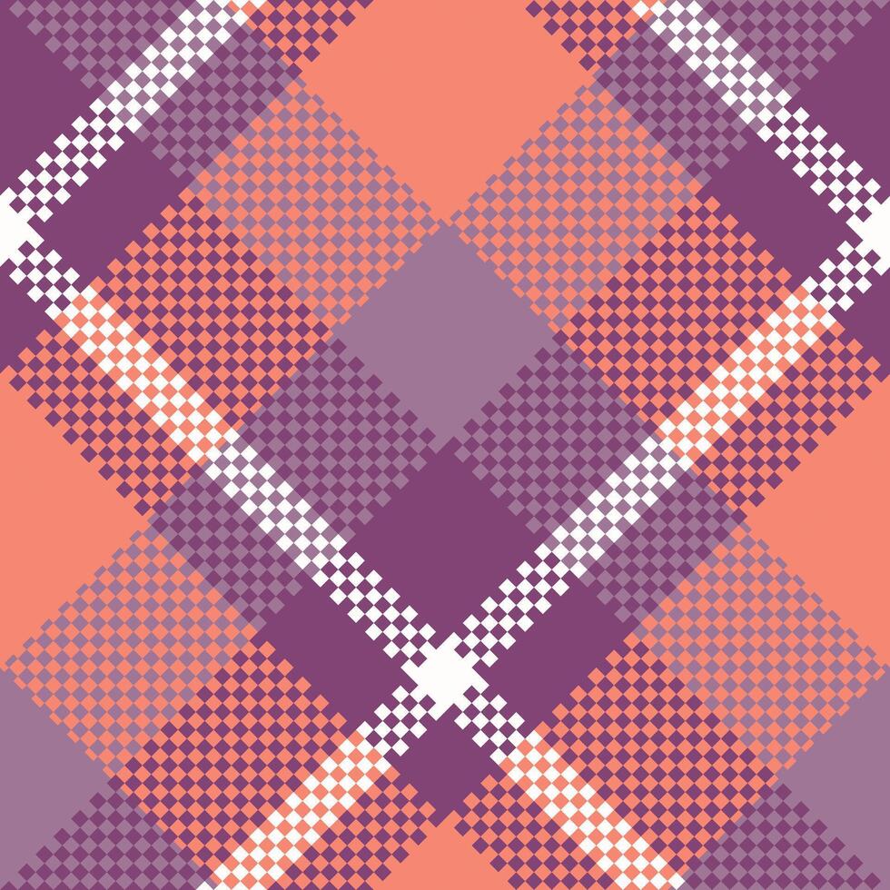 Scottish Tartan Plaid Seamless Pattern, Traditional Scottish Checkered Background. Traditional Scottish Woven Fabric. Lumberjack Shirt Flannel Textile. Pattern Tile Swatch Included. vector